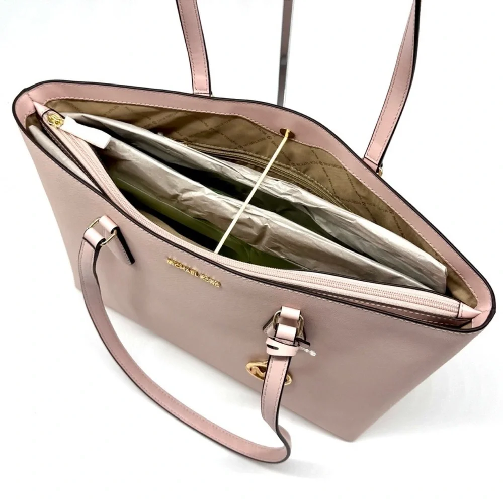 Michael Kors Sheila Large Signature Logo Tote Bag - Powder Blush